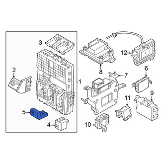 Genesis OE - Left Lower Junction Block Bracket