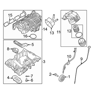 Genesis OE - Engine Parts (Base / Advanced / Prestige 2.5L)