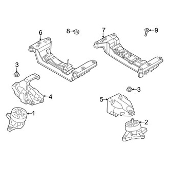 Genesis OE - Engine & Transmission Mounting (2.5L)