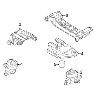 Genesis OE - Engine & Transmission Mounting (3.5L)