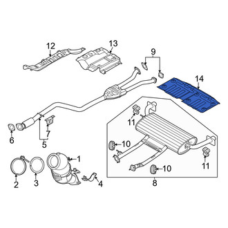 Genesis OE - Rear Floor Pan Heat Shield