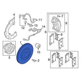 Genesis OE - Front Disc Brake Rotor