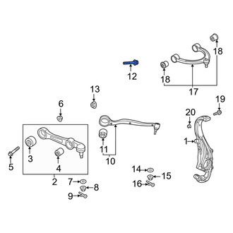 Genesis OE - Front Lower Suspension Control Arm Bolt