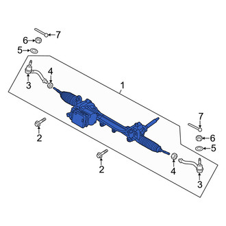 Genesis OE - Rack and Pinion Assembly