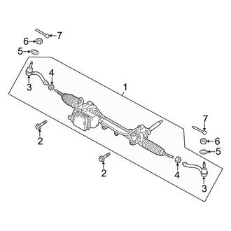 Genesis OE - Steering Gear & Linkage
