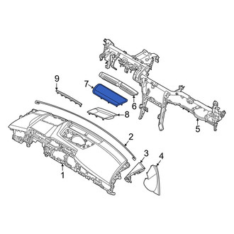 Genesis OE - Dashboard Air Vent Trim