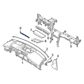 Genesis OE - Left Lower Instrument Panel Trim Panel