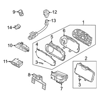 Genesis OE - Instrument Panel - Cluster & Switches