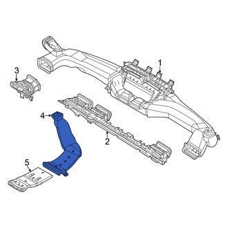 Genesis OE - Center Left Instrument Panel Air Duct