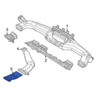 Genesis OE - Rear Right Rearward Instrument Panel Air Duct
