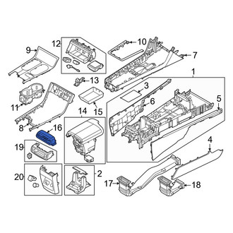 Genesis OE - Rear Console Air Vent