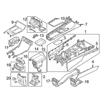 Genesis OE - Center Console (Console & Components)