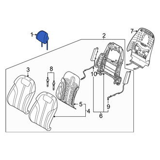 Genesis OE - Front Left Headrest