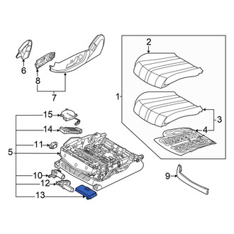 Genesis OE - Front Left Power Seat Control Module