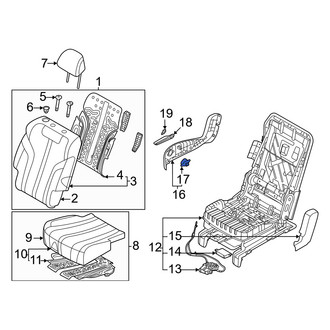 Genesis OE - Center Right Power Seat Switch
