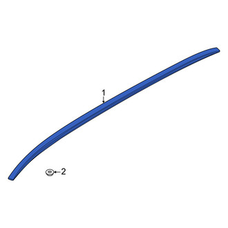 Genesis OE - Left Roof Luggage Carrier Side Rail