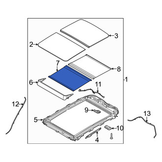 Genesis OE - Front Sunroof Cover
