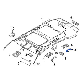 Genesis OE - Rear Left Interior Grab Bar