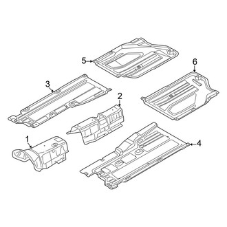 Genesis OE - Pillars, Rocker & Floor - Under Cover & Splash Shields