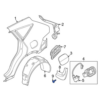Genesis OE - Mud Flap Screw