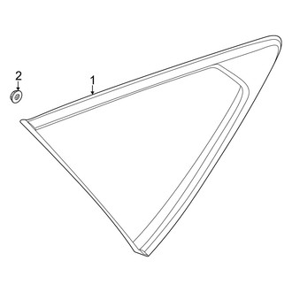 Genesis OE - Quarter Panel - Glass