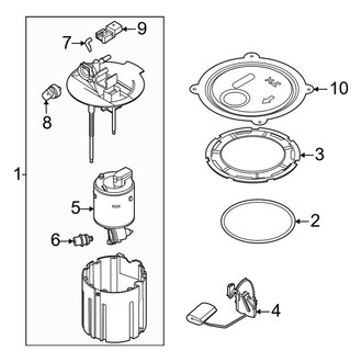 Genesis OE - Fuel System - Fuel Pump (3.5L)