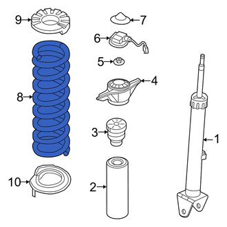 Genesis OE - Rear Coil Spring