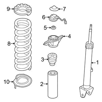 Genesis OE - Rear Suspension - Shocks & Components