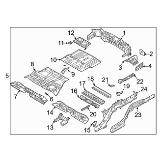 Genesis OE - Rear Floor Pan