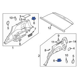 Genesis OE - Rear Forward Tie Down Hook