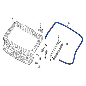 Genesis OE - Rear Hatch Seal