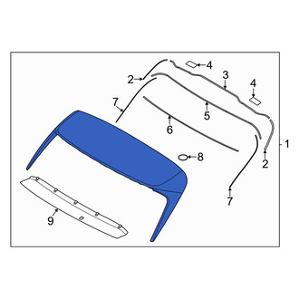Genesis OE - Rear Spoiler