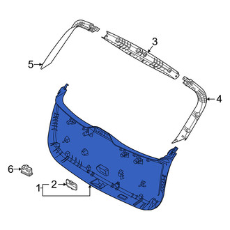 Genesis OE - Rear Lower Liftgate Trim