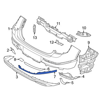 Genesis OE - Rear Left Bumper Trim