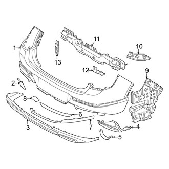 Genesis OE - Rear Bumper - Bumper & Components