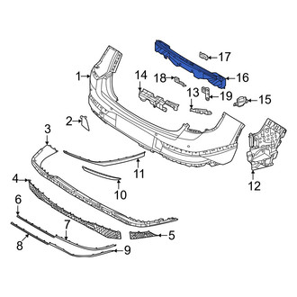 Genesis OE - Rear Bumper Impact Bar