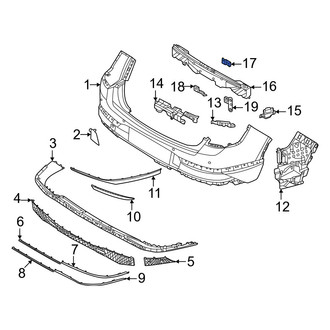 Genesis OE - Upper Bumper Impact Bar Bracket