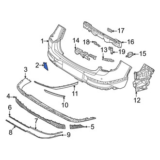 Genesis OE - Rear Tow Eye Cap