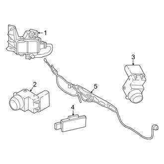 Genesis OE - Rear Bumper - Electrical Components