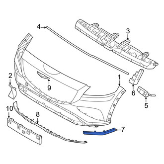 Genesis OE - Front Left Bumper Trim
