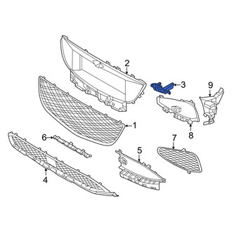 Genesis OE - Left Grille Reinforcement Bracket
