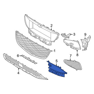 Genesis OE - Left Grille Bracket