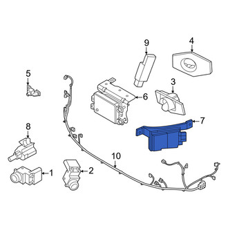 Genesis OE - Front Left Collision Warning Sensor