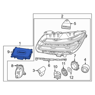 Genesis OE - Front Right Headlight Control Module