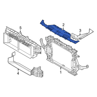 Genesis OE - Front Center Radiator Support Access Cover