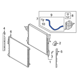 Genesis OE - Engine Coolant Overflow Hose