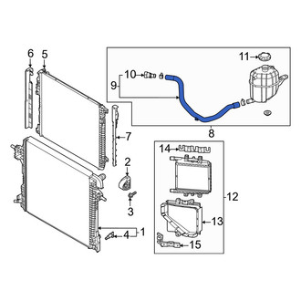 Genesis OE - Engine Coolant Overflow Hose