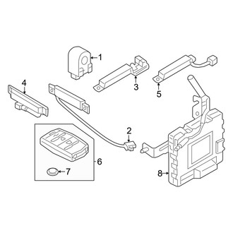Genesis OE - Electrical - Keyless Entry Components