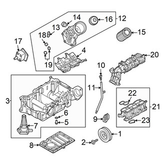 Genesis OE - Engine Parts (Base MILD HYBRID EV-GAS (MHEV))