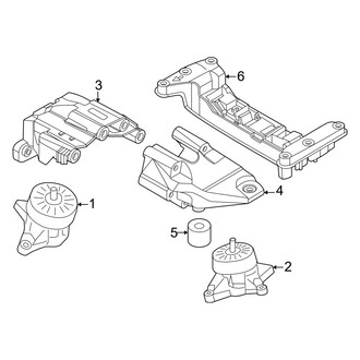 Genesis OE - Engine & Transmission Mounting (MILD HYBRID EV-GAS (MHEV))